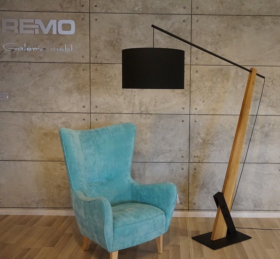 Ler wooden floor lamp | Remo Meble