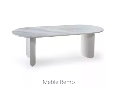 Sole ceramic dining table