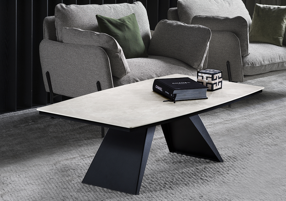 Liberius ceramic coffee table | Remo Meble