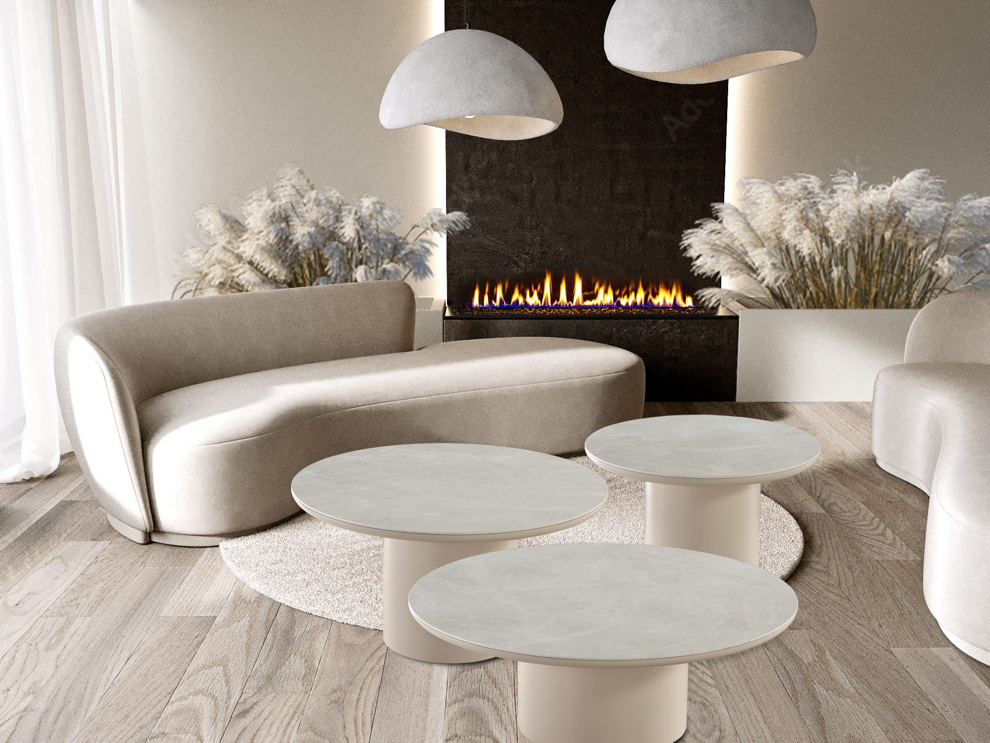 Bellagio ceramic coffee table | Remo Meble